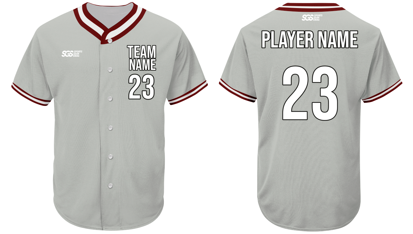 Custom Dual Color Combination Adult Youth Unisex Full Buttons Baseball Jersey Questions & Answers